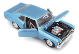 Maisto 1:24 Chevrolet Nova SS 1970 Azul Metalico 31262