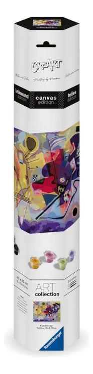 Ravensburger CreArt Serie B Canvas Pinta Por Numeros Kandinsky Yellow 23918