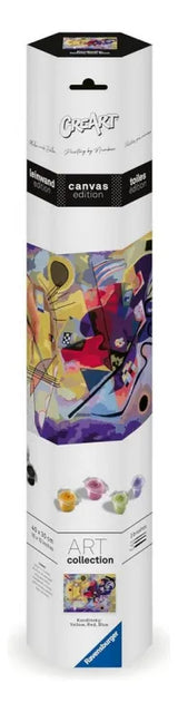 Ravensburger CreArt Serie B Canvas Pinta Por Numeros Kandinsky Yellow 23918