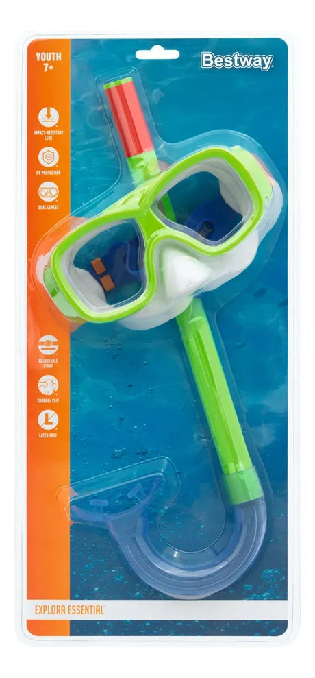 Bestway Set de Snorkel Clásico Youth +7 24035