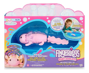 Fingerlings Axolotl Auggie con Piscina 3143