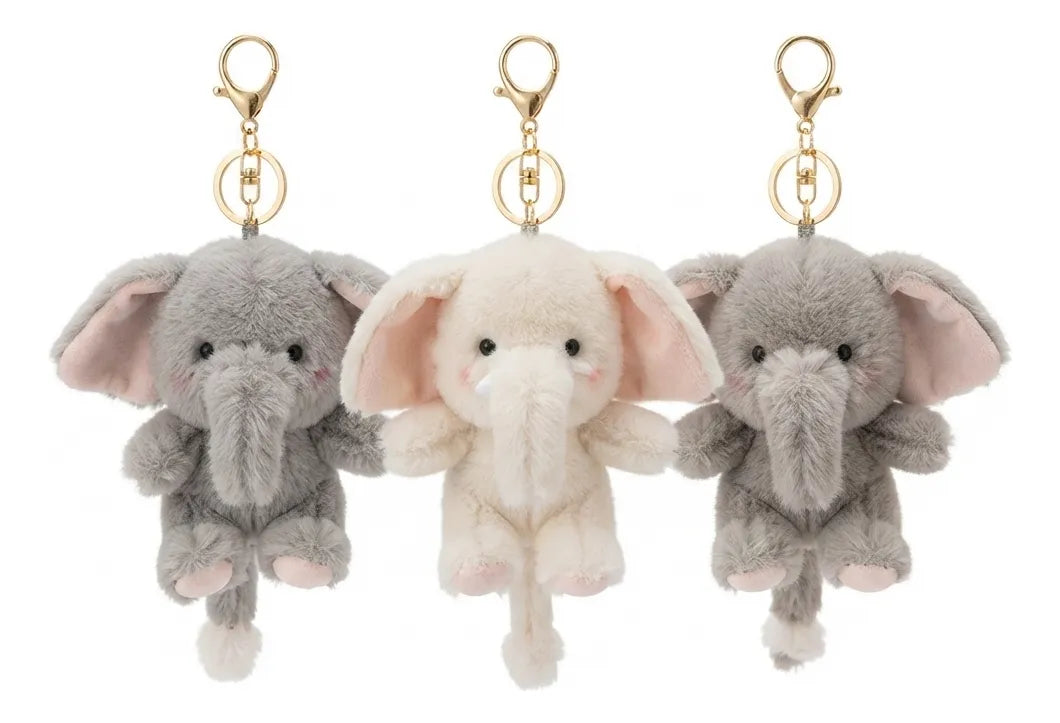 Elefante Llavero de Peluche Shine KL552
