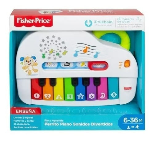 Fisher Price Perrito Piano Sonidos Divertidos Gfx33 Mattel