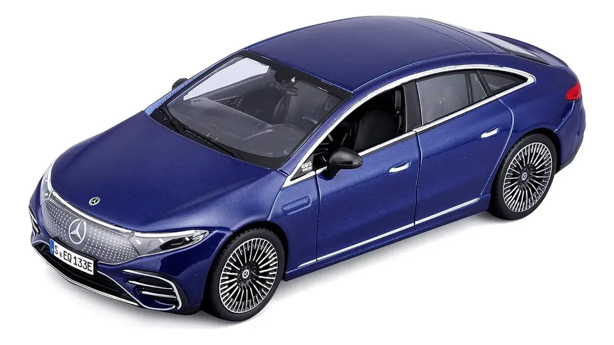 Maisto 1:27 Mercedes-EQ Azul Metalizado 32902