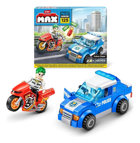 Zuru Max City Box Playset Police Chase 125pzs 83164 7456