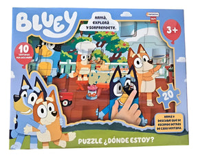 Puzzle Bluey 20 Pzs ¿donde Estoy? Blu01261