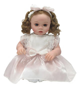 Muñeca Newborn 55 cm Realista con Cabello y Accesorios S43540