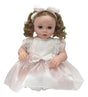 Muñeca Newborn 55 cm Realista con Cabello y Accesorios S43540