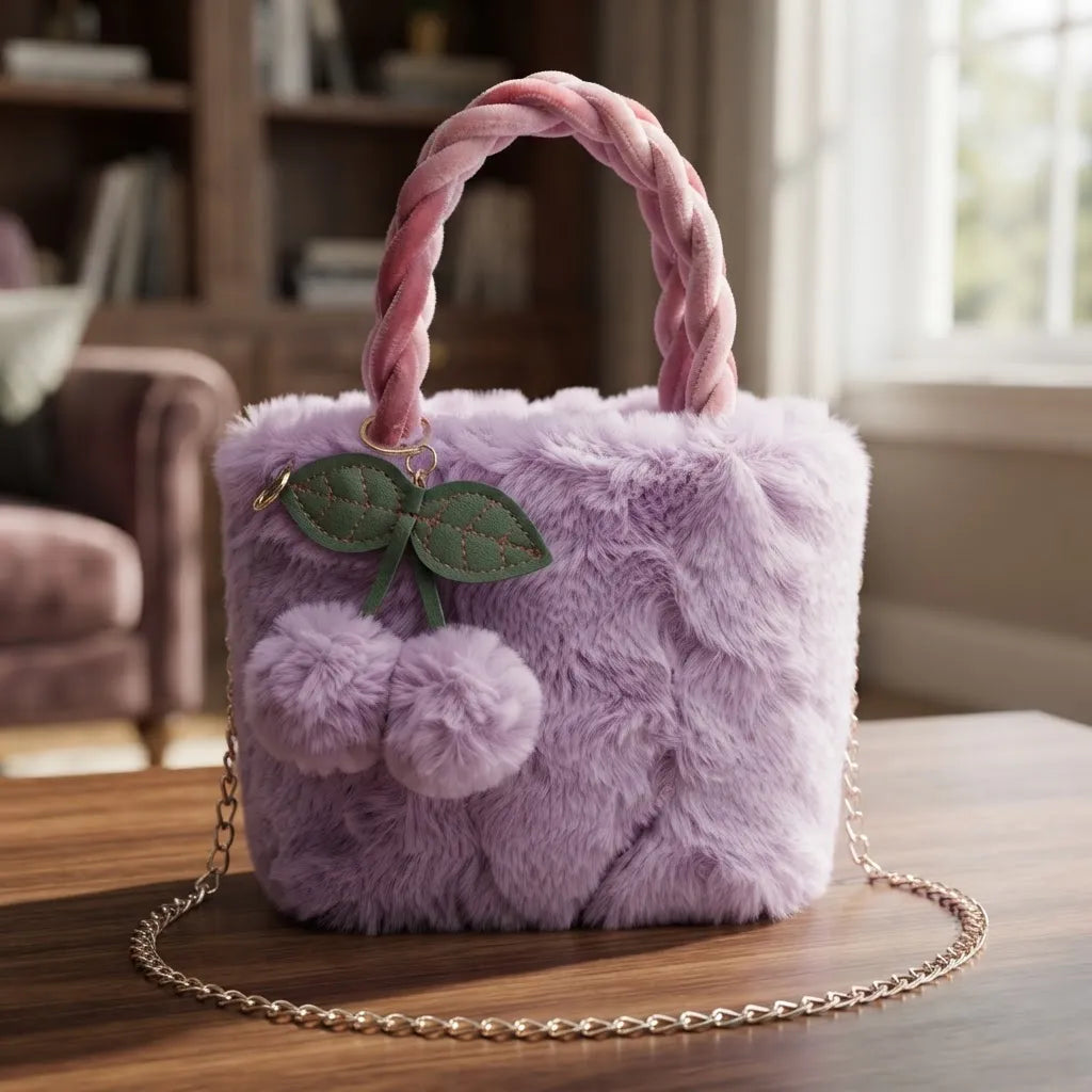 Bolso de Peluche Varios Colores Shine KL1179