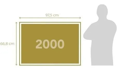 Puzzle 2000pzs Mapa Antiguo 32557