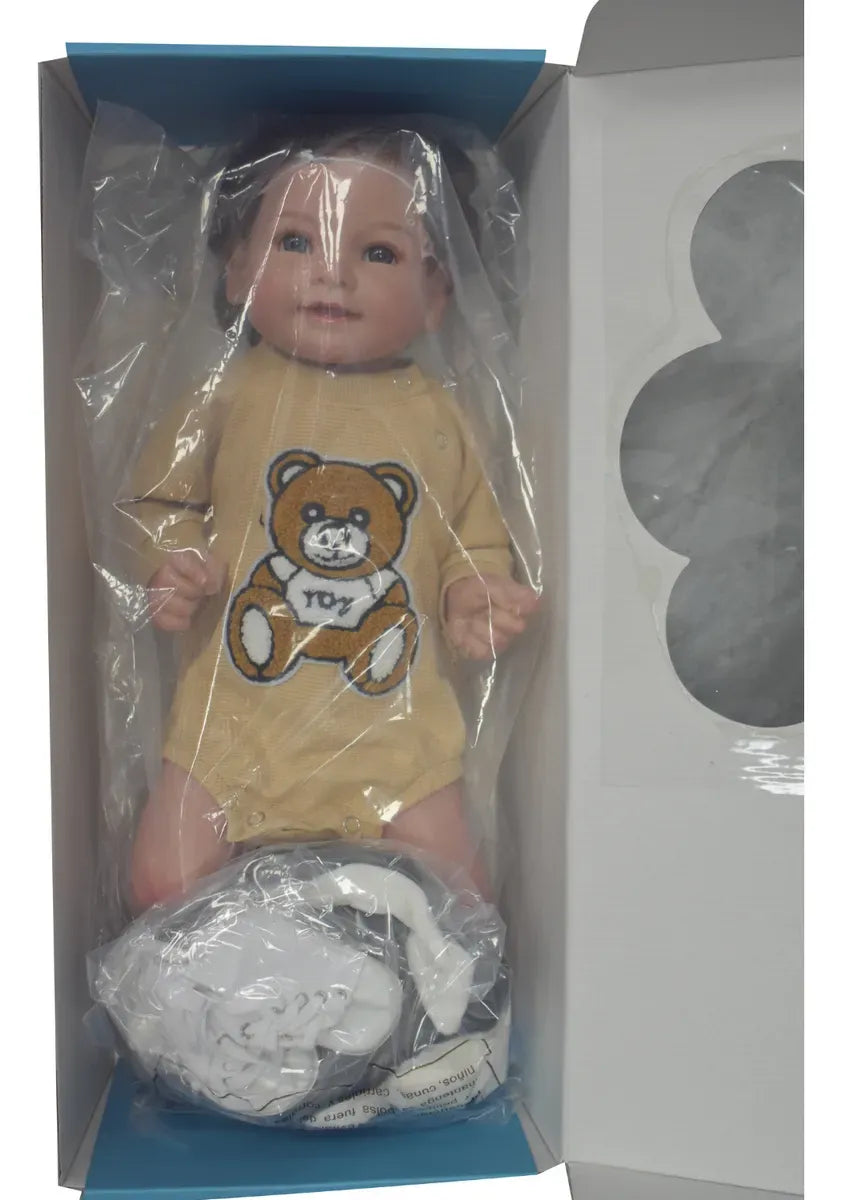Muñeca Newborn 55 cm con Cabello y Accesorios S43534