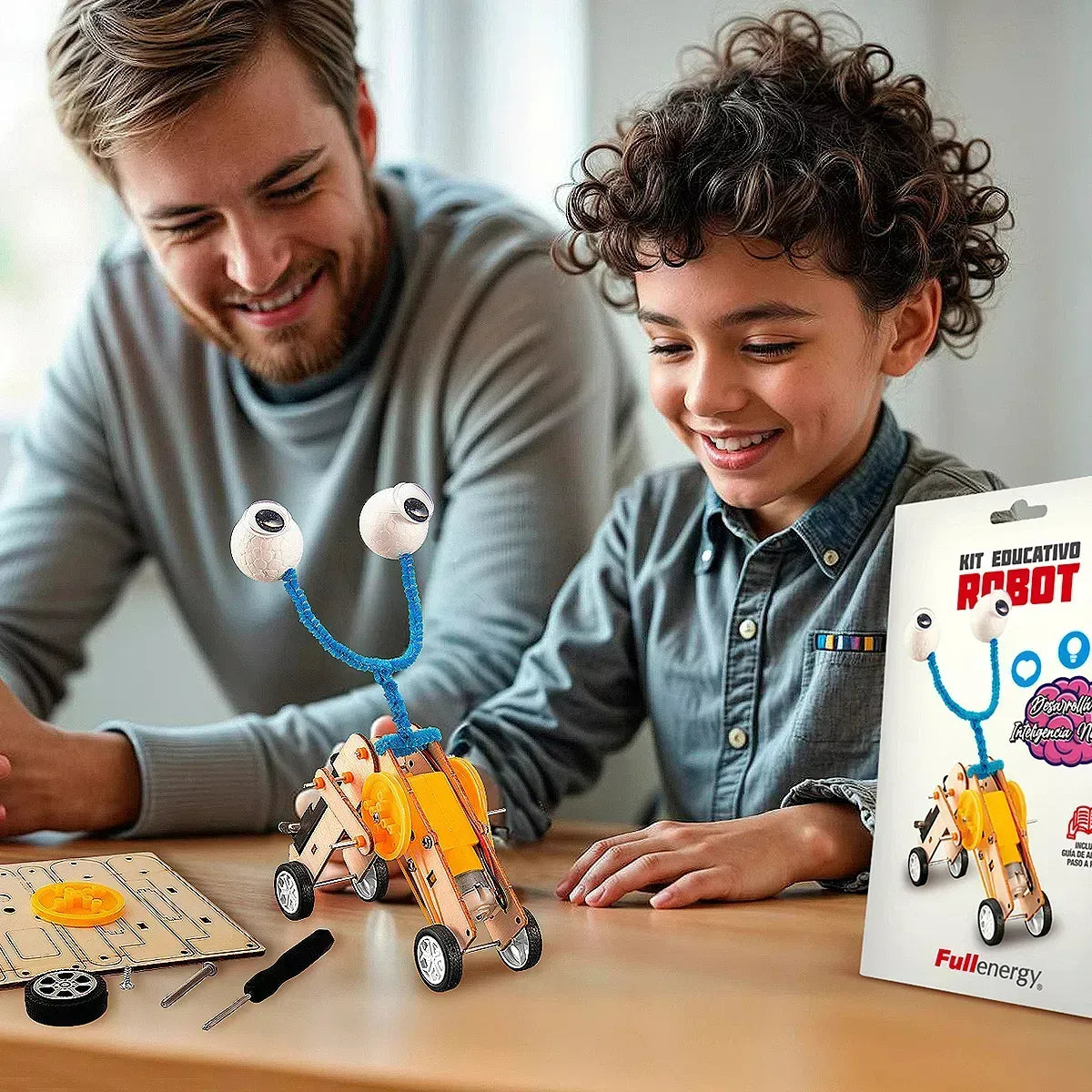 Kit Educativo Robot 54 Piezas PPD-1003