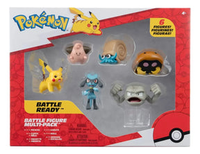 Pokemon Pack de 6 figuras de Batalla PKW2469