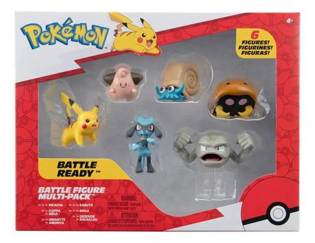 Pokemon Pack de 6 figuras de Batalla PKW2469