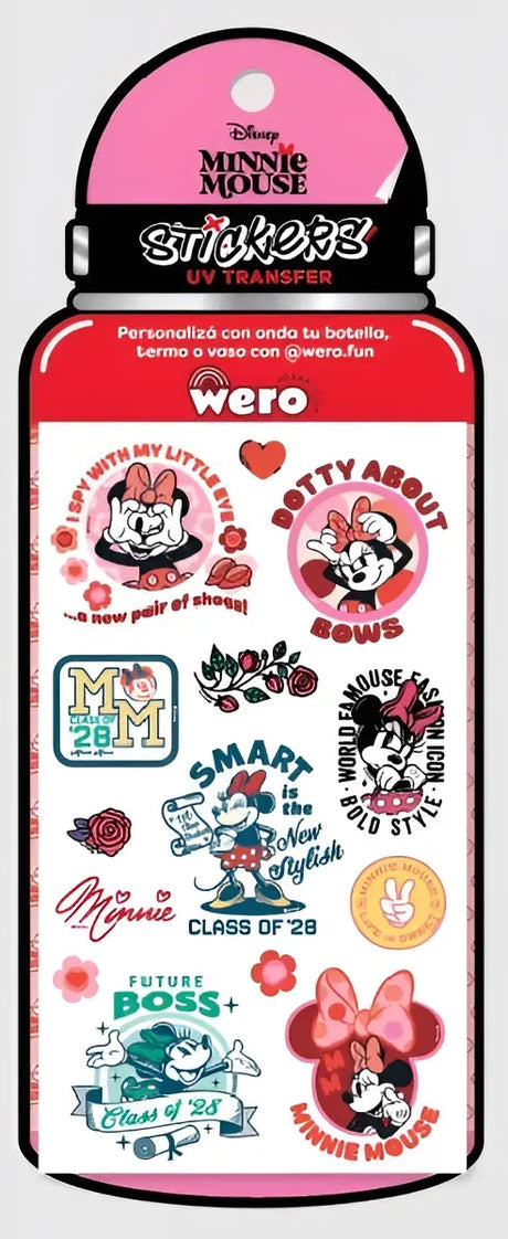 Wero Botella Sticker Minnie WE4163