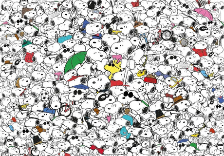 Clementoni Puzzle 1000pzs Peanuts Impossible Compact 39804