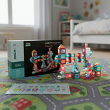 Bloques Magnéticos con Luz Stem 166PCS 2797118