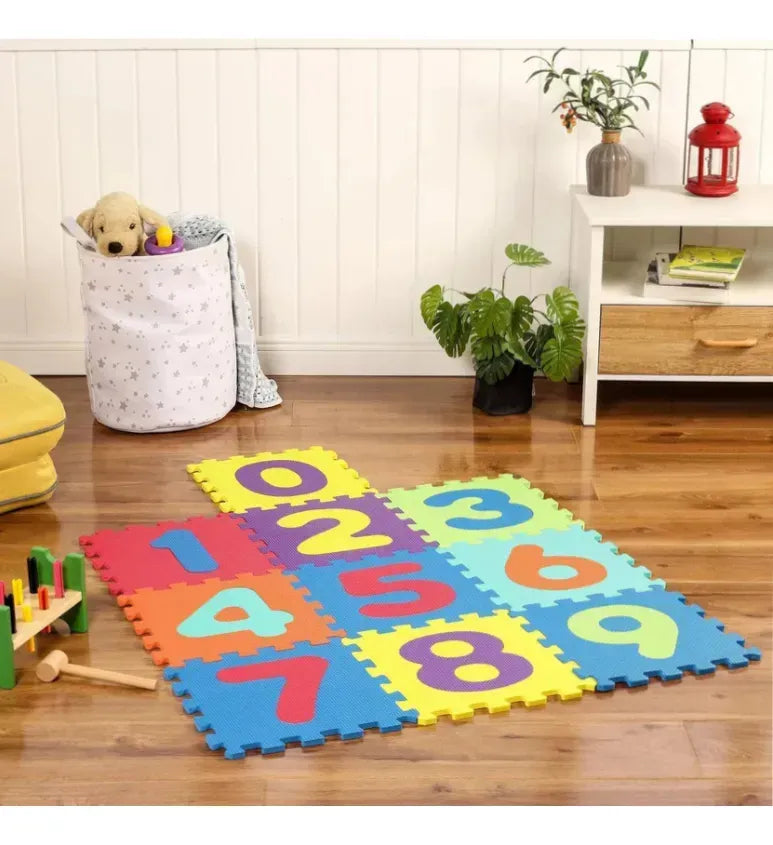 Duck Alfombra Numeros 10 pzs 30x30cm GE120225
