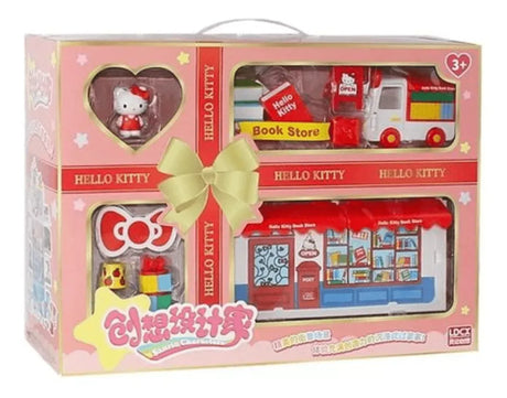 Hello Kitty Playset 40cm Creative Designer Series Libreria Hello Kitty SR4560 56373