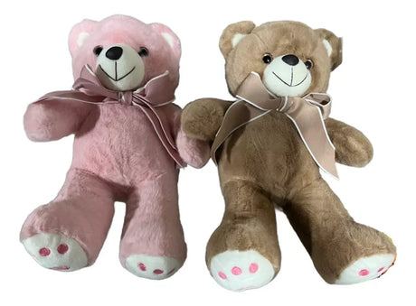 Peluche Oso con Moño 35cm 1005-13