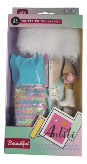 Set De Ropa Para Muñecas Wx224-3 6941