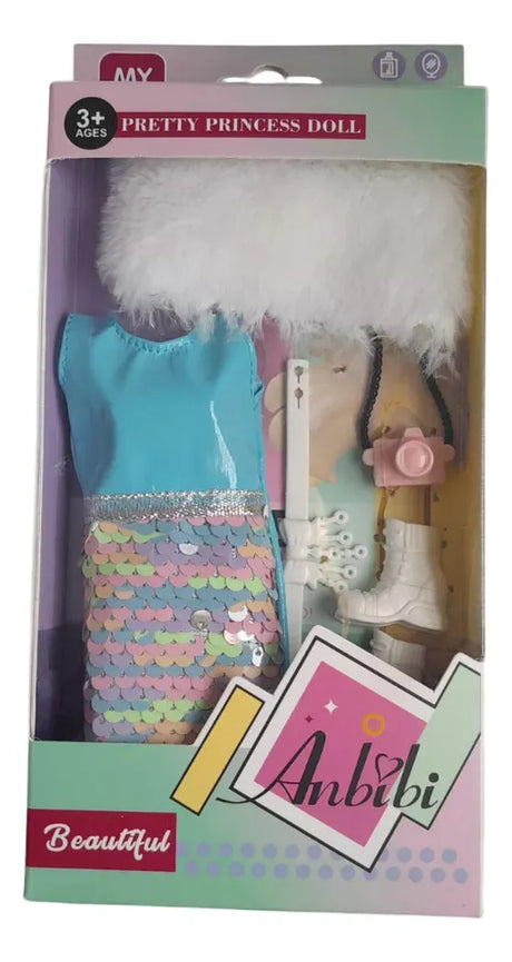 Set De Ropa Para Muñecas Wx224-3 6941