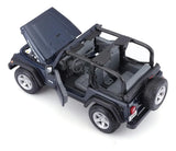 Maisto 1:27 Jeep Wrangler Rubicon Azul Metalizado 31245