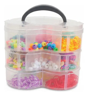 Set de Bisuteria Valija Corazon 3 Pisos KL375 Shine