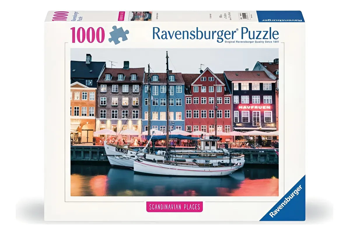 Ravensburger Puzzle 1000 Pzs Copenhagen Denmark 12000111