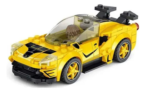 Panlos Brick Bloques Auto De Carrera 3 En 1 1987431