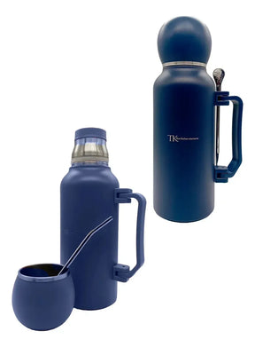 Termo con pico matero 1,3L Tapa doble pared + Bombilla 16110/635
