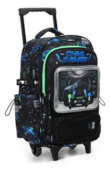 Chimola Mochila Carro 18p Gamer Nave Black FS127