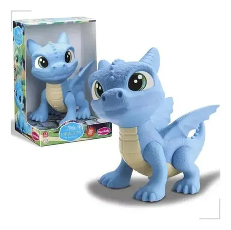 Baby Dragon Azul Preto By Bambola BA0874