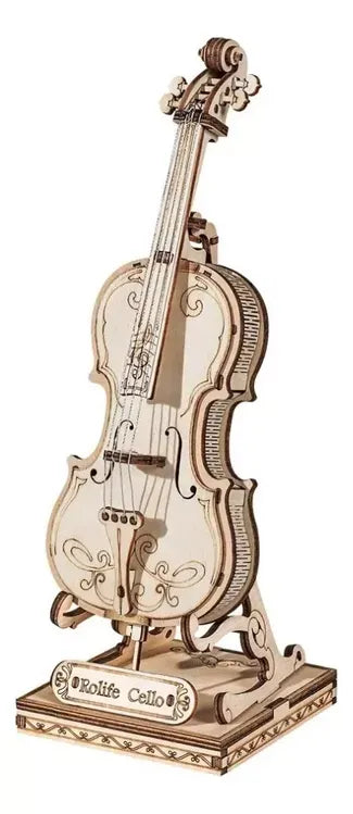 Robotime Puzzle 3d Violonchelo Tg411 Rolife
