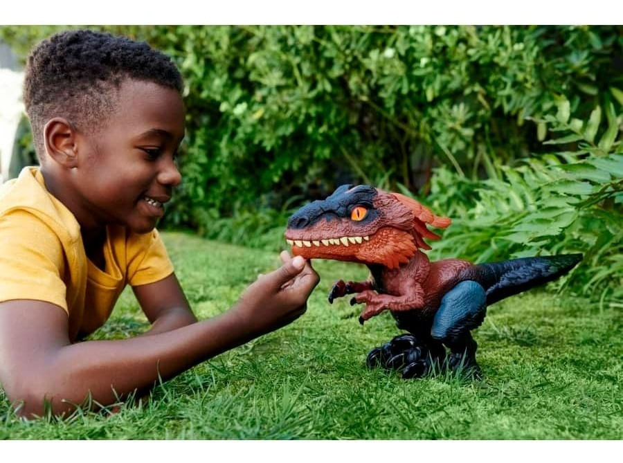 Jurassic World Pirorraptor Desenjaulado Llamas Gwd70 Mattel