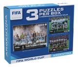 Rompecabezas Puzzle X3 Argentina 250pzs Fifa Fwc-0012-01