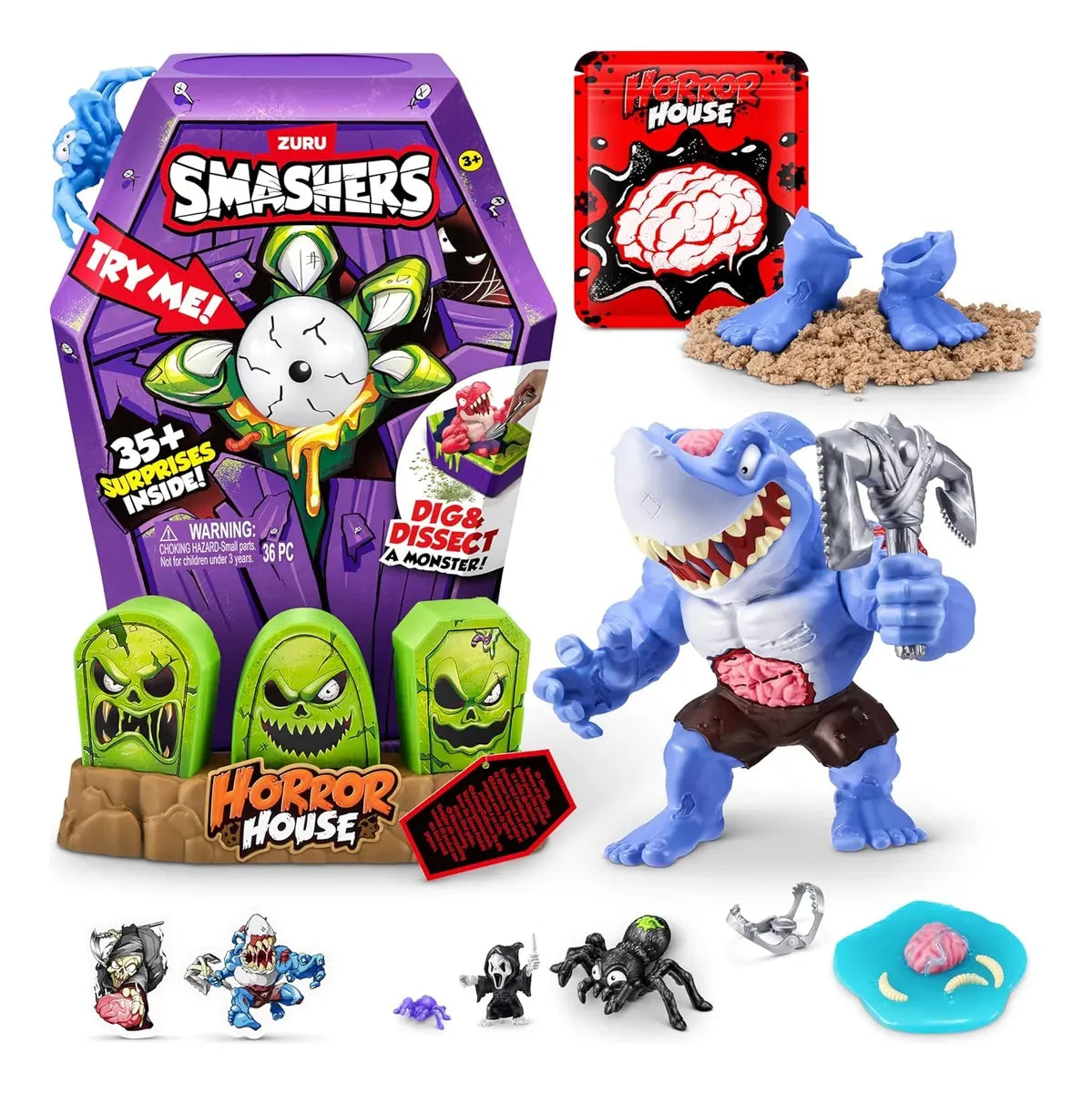 Smashers Horror House Large +35 Sorpresas 7659 74124