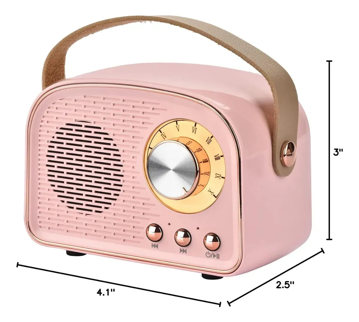 Mini Parlante Vintage Bluetooth KL820 Shine