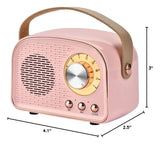 Mini Parlante Vintage Bluetooth KL820 Shine