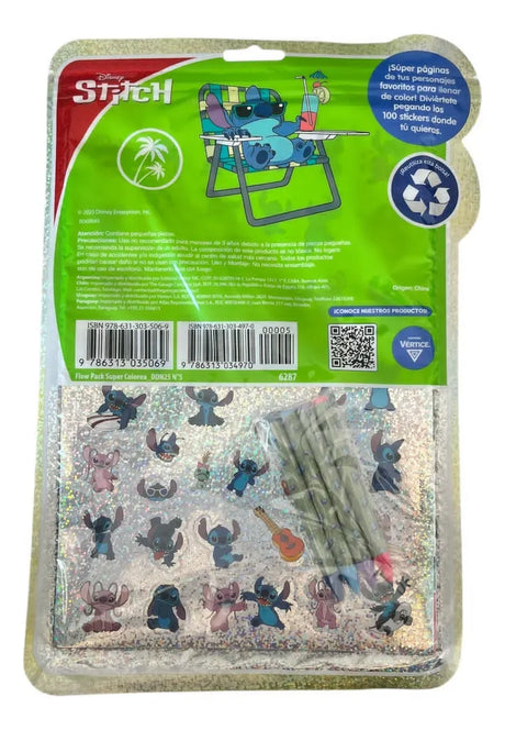Flow Pack Super Colorea N°5 Stitch DDN25 6287