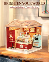 Robotime Puzzle 3d Mini Ice Cream Store Rolife Dw018b
