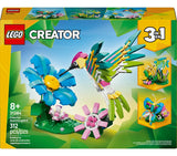 Lego Creator 3 en 1: Fauna Salvaje Colibrí de Colores 31384