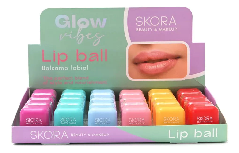 Balsamo Labial Frutal Glow Vibes Modelo 6 Rojo 39585