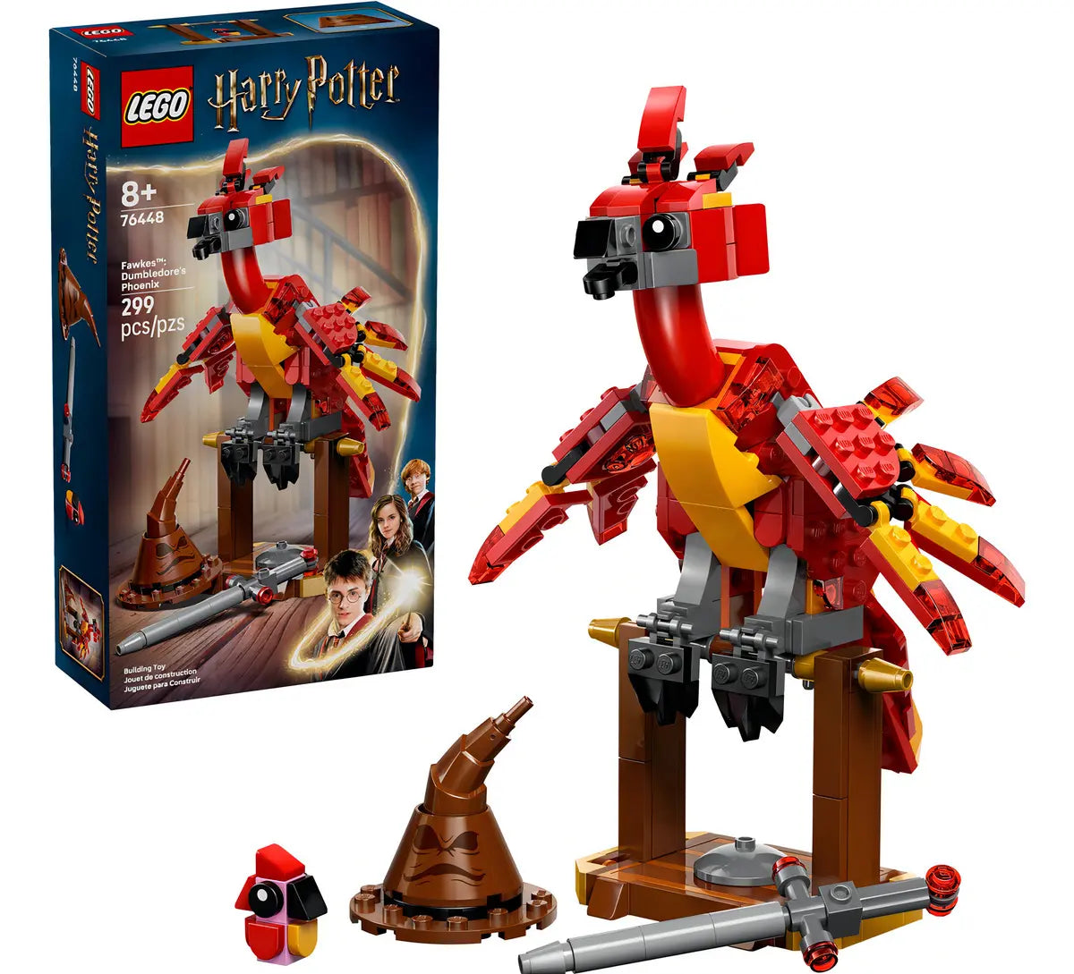 Lego Harry Potter Fawkes: Fenix de Dumbledore 76448