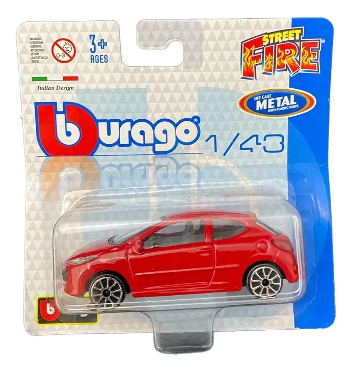 Bburago 1:43 Street Fire, Blister Card 18-30001