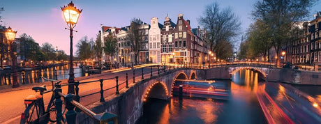 Ravensburger Puzzle Panorama 1000pz Noche Amsterdam 12000446