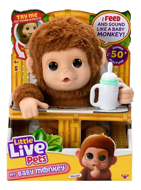 Little Live Pets Baby Monkey 26558