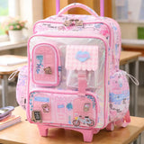 Chimola Mochila Carro 17p My House Collection Pink TR188
