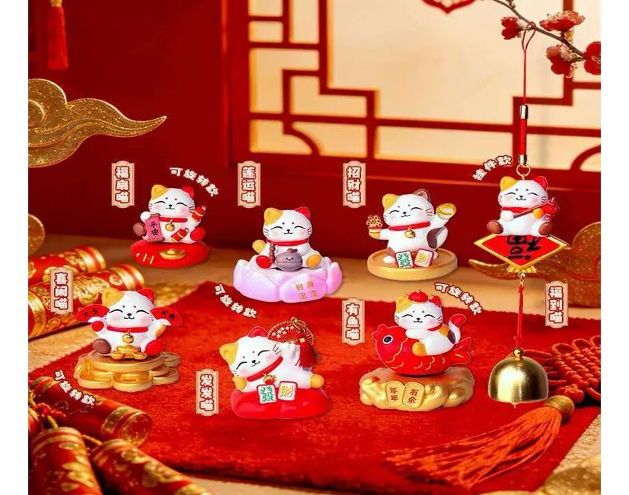 Figura Sorpresa Gatito Feng Shui Kl937 Shine