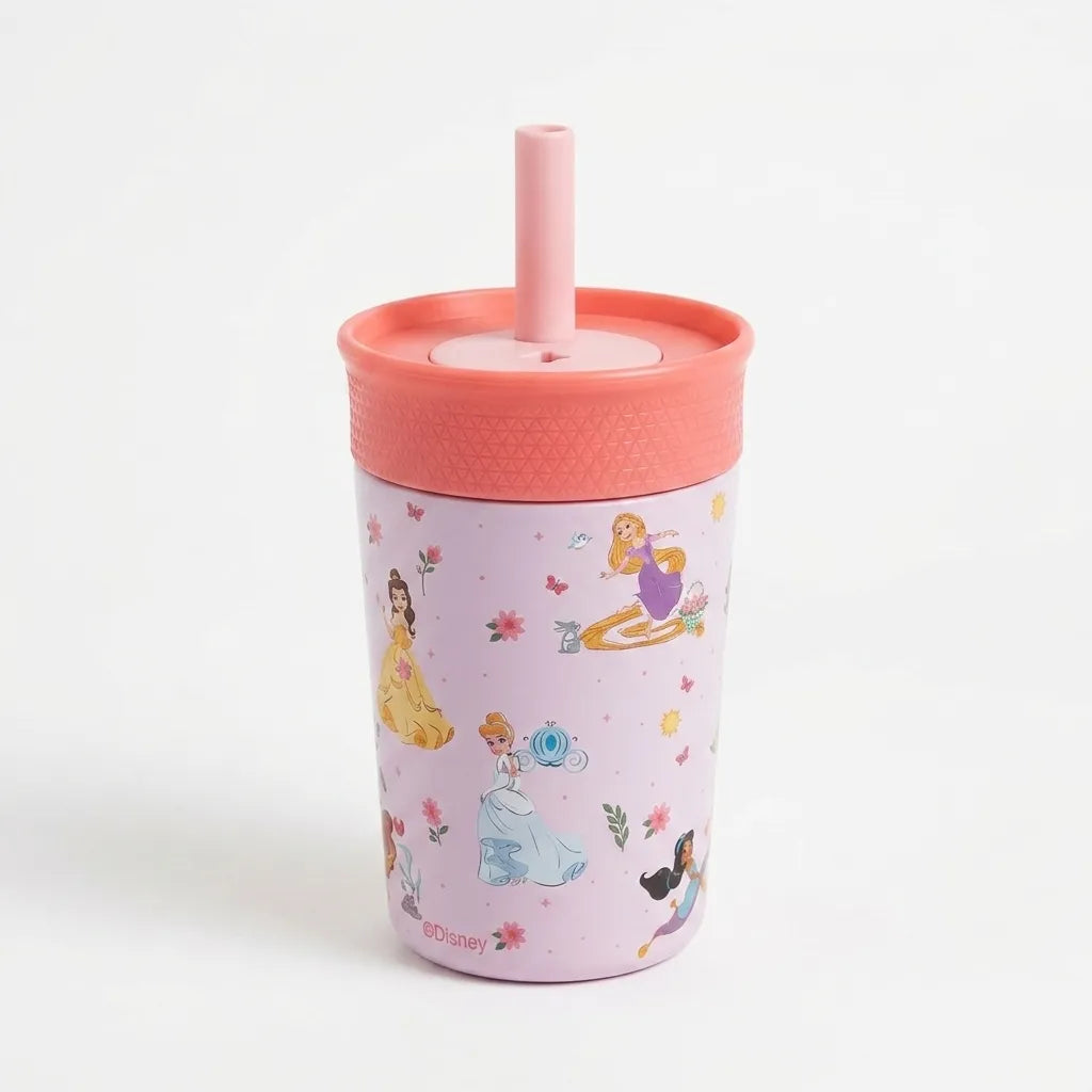 Vaso Termico Infantil 350ml Princesas Disney Clandy DPR8376
